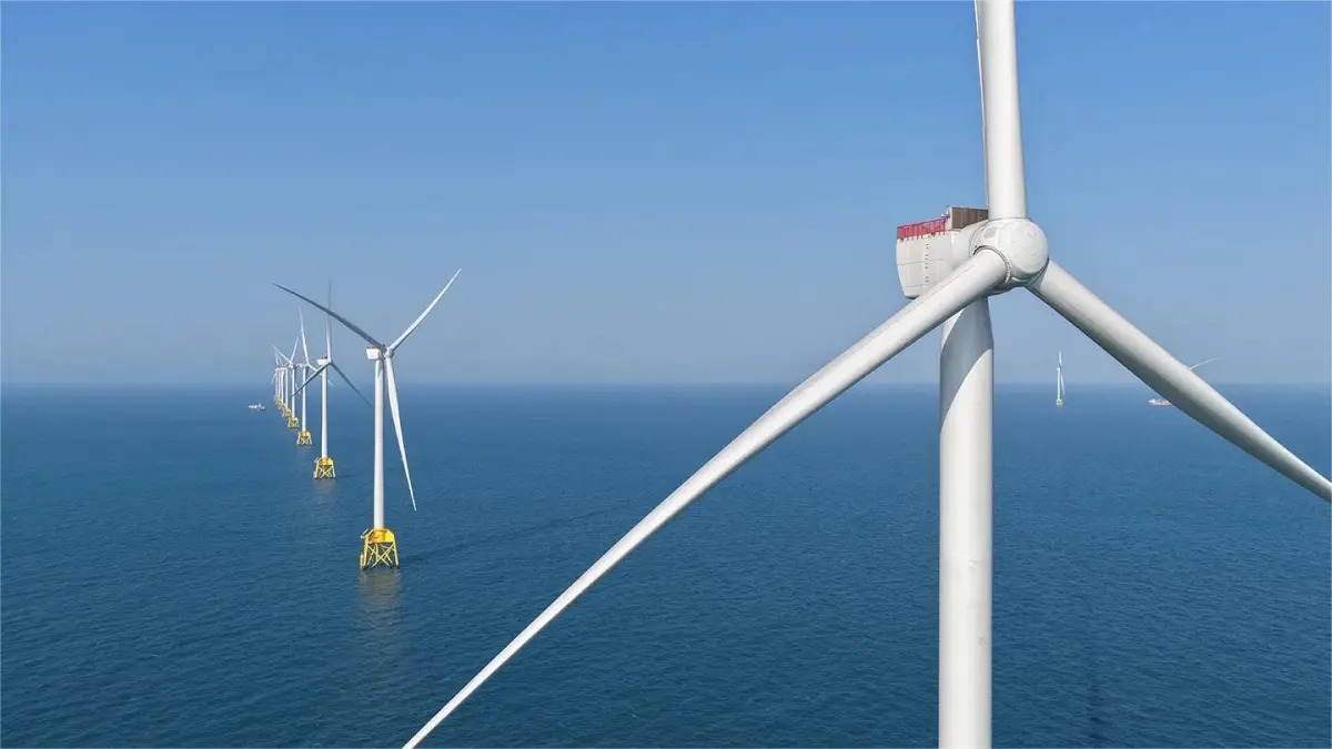 台灣離岸風電發電機5百座　裝置容量全...