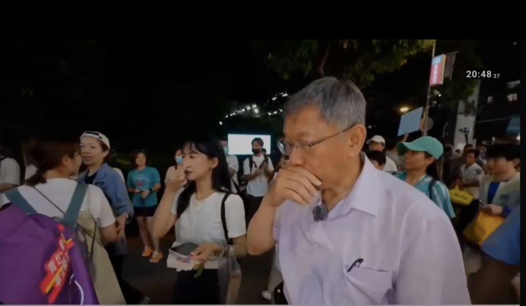辣椒水是分局長噴的　柯文哲回應了：相...