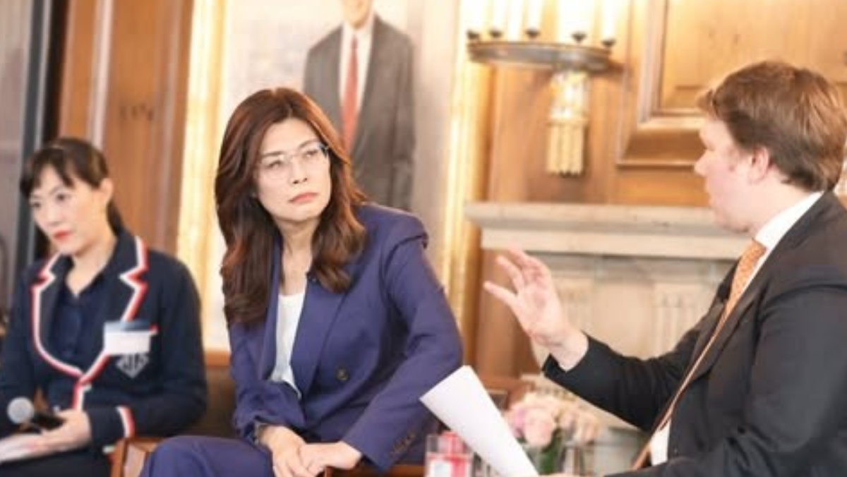 美國外交關係協會座談　鄭麗文：建設和...