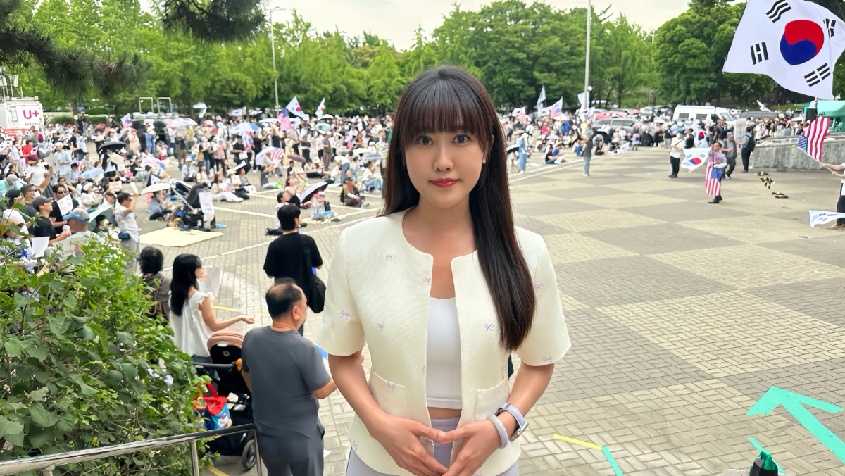 主播張倍滋赴韓採訪險遭驅逐　亮出台灣...