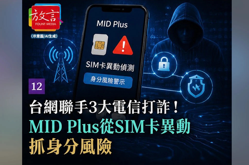 台網聯手3大電信打詐！MID Plu...