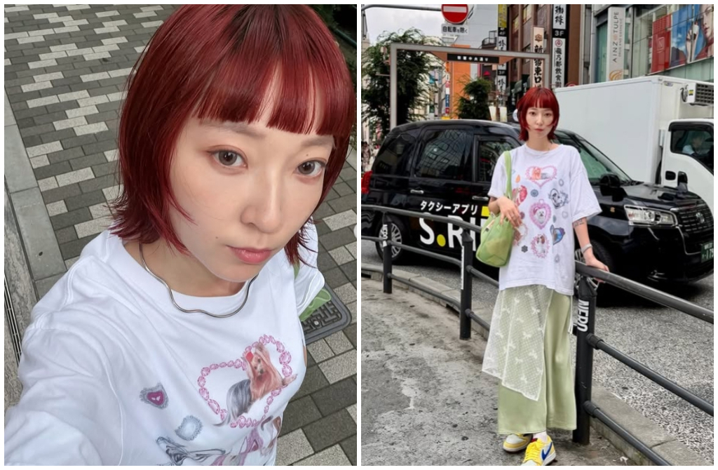 翁馨儀遊日遇差別待遇？「染亮紅髮」超...