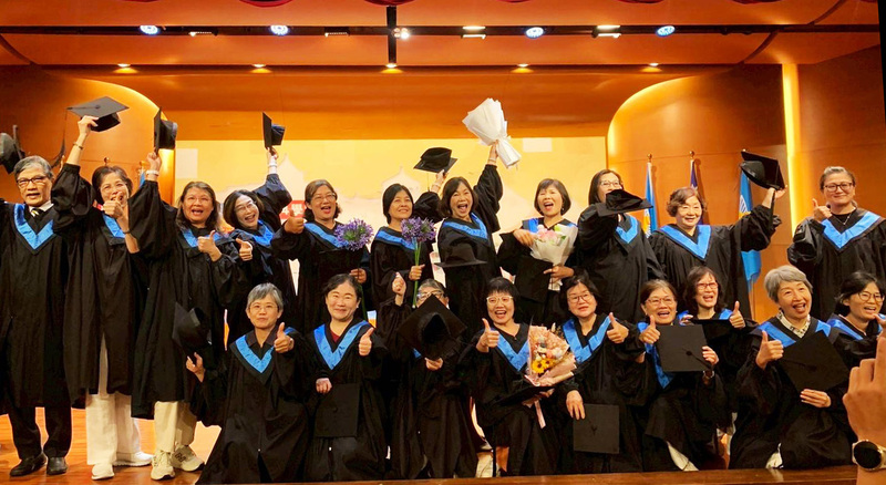 文化大學首屆樂齡大學結業式 (圖)