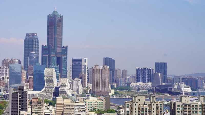 高雄亞灣專區景色 (圖)