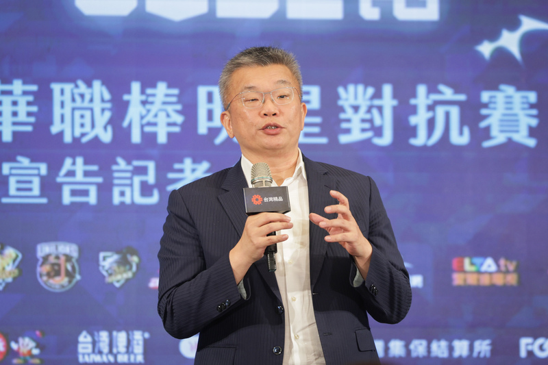 中職明星賽7月大巨蛋登場　蔡其昌出席宣傳 (圖)