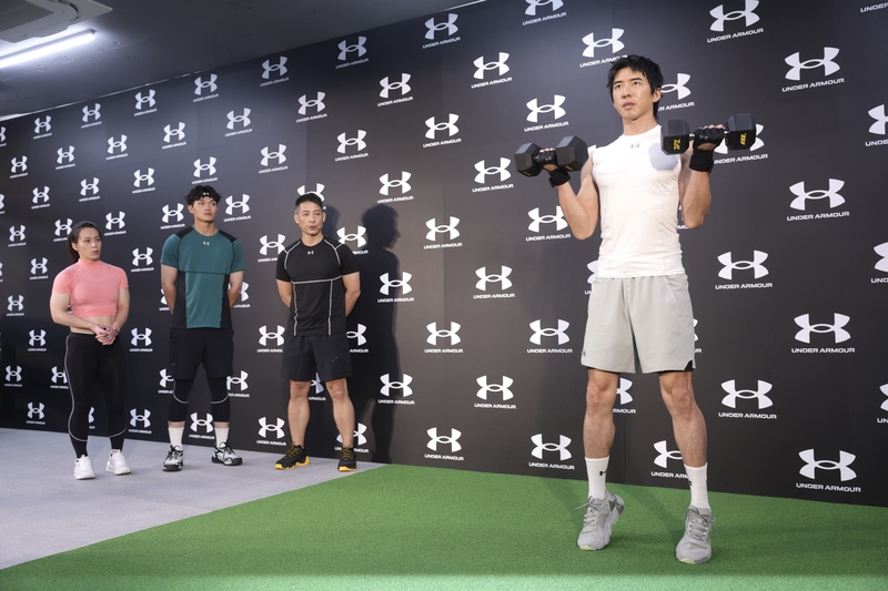 傅孟柏出席運動品牌發表會 (圖)