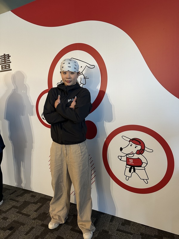 霹靂舞新秀許馥雅期待亞運初體驗 (圖...