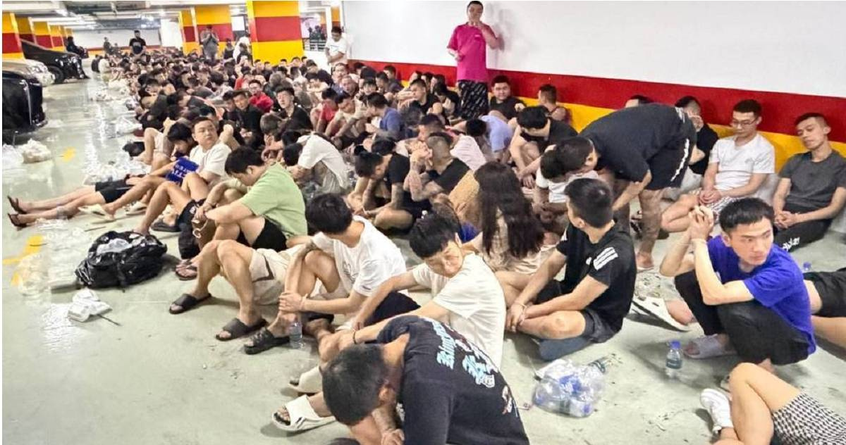 柬埔寨警方破獲五星級酒店「詐騙據點」！182台人落網