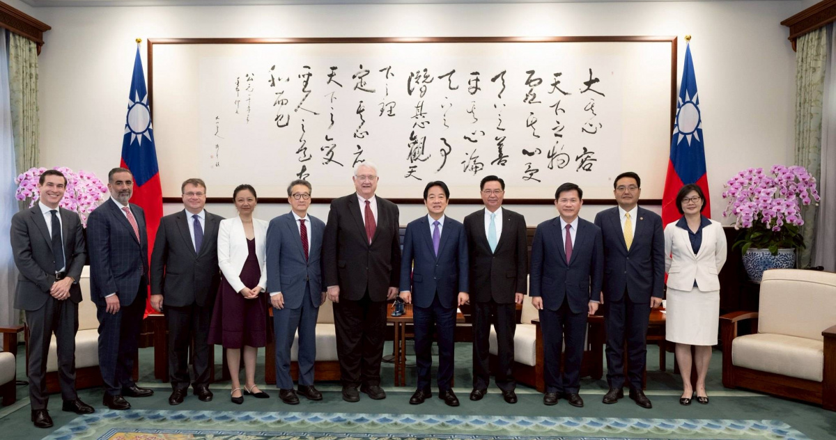 賴清德接見CSIS訪團　盼持續深化臺...