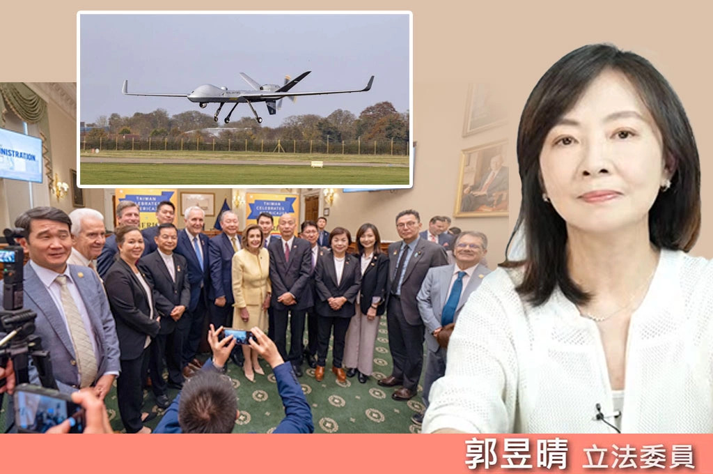 告洋狀？郭昱晴遭計畫性抹黑！還原國務院現場：只說無人機條例遭擋「高度遺憾」